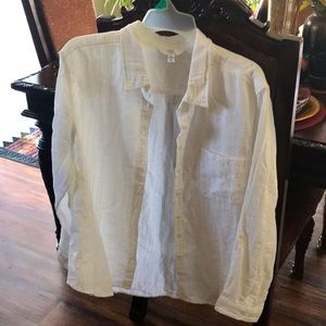 White long sleeve shirt